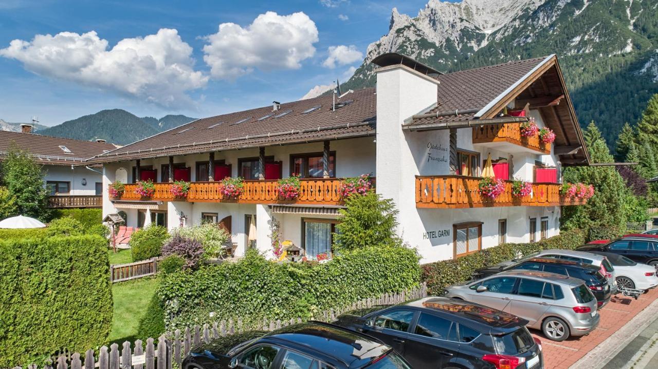 Hotel Franziska Міттенвальд Екстер'єр фото