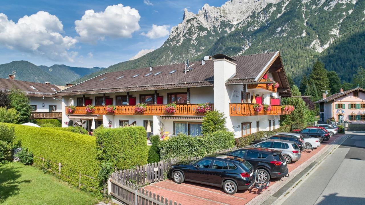 Hotel Franziska Міттенвальд Екстер'єр фото
